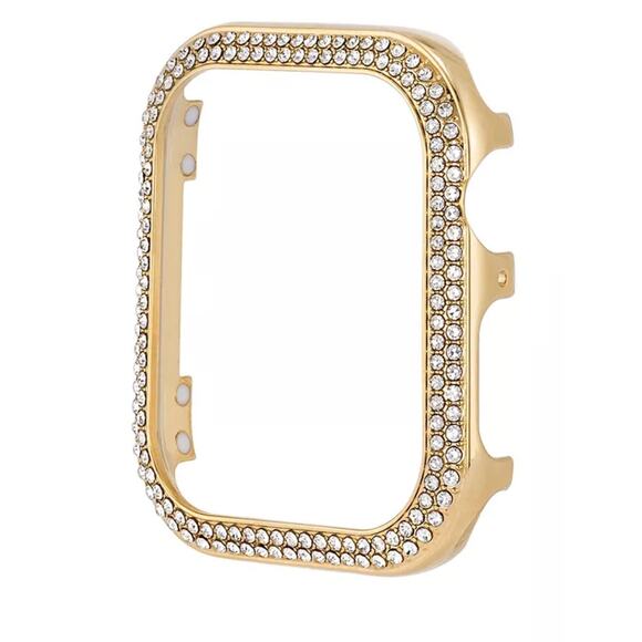 Anne Klein Premium Crystal Protective Case for Apple Watch 40mm NEW Gold Tone - Picture 4 of 4